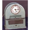Image 1 : Dome style  time clock    1940's