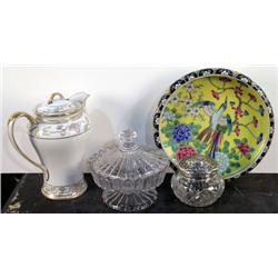 Four Antique Decorator Items;
