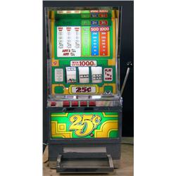C.E.I.  Electronic slot machine  - 25 cent