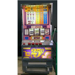 C.E.I.  Electronic slot machine  -  25 cent