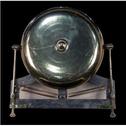 Large  brass  ship's engine room bell