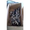 Image 2 : TWO BOXES OF TOOLS (WRENCHES, VICE GRIPS, ETC)