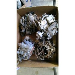 LOT OF 4 BARREL CARBERATORS (66' CHEVY, QUADRA SET)