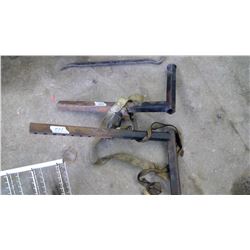 TWO TOW TRUCK LADDERS