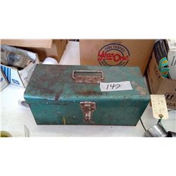 TOOL BOX OF 3/8" SOCKETS & RATCHETS