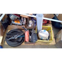 PALLET OF HEADLIGHTS, TAILLIGHTS, MIRROS, ELECTRICAL ITEMS, CAR ITEMS
