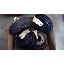 BOX OF PULLEYS BIG BLOCK CHEVY