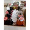 Image 2 : LOT OF 12 FULL POP BOTTLES & TWO COCA COLA ADVERTISING