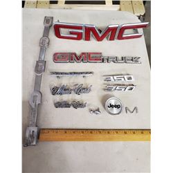 ASSORTED VEHICLE BADGING