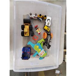 LOT OF TOYS (FISHER PRICE JUMPING JACK, ETC)