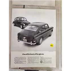 LOT OF VW ADVERTISING (4)
