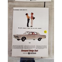 LOT OF CHRYSLER ADVERTISING (6)