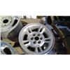 Image 4 : FOUR 16" DODGE RIMS, ONE 15" RIM