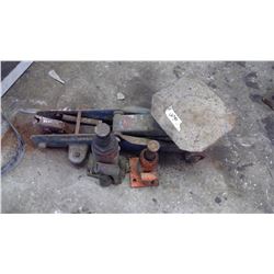 2- Bottle Jacks & 1- Floor Jack