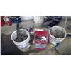 Image 1 : 3 Pails of Miscellaneous Nuts, Bolts, Parts & Cleaners