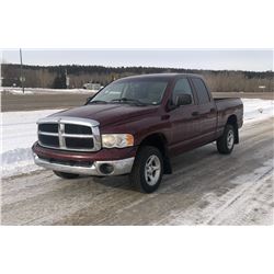 2003 Dodge 1500 4X4 VIN 1D7HU18N23S272769