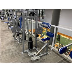 GREY APEX  SEATED AB CRUNCH MACHINE