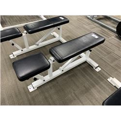 BLACK & WHITE APEX ADJUSTABLE WEIGHT BENCH