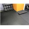Image 2 : 5 - 18' X 4' BLACK GYM FLOORING MATS LOCATED IN STRETCH AREA