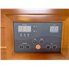 Image 2 : SINGLE DOOR PORTABLE ELECTRIC SAUNA SYSTEM INCLUDING SPEAKERS, DIGITAL LIGHT THERAPY,