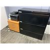 Image 2 : CONTENTS OF PERSONAL TRAINING OFFICE INCLUDING ; DESK, OFFICE CHAIR, RACK, FILE CABINET & BROTHER