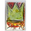 Image 2 : Jean-Michel Basquiat Neo-Expressionist Mixed Media
