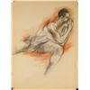 Image 1 : Rita Mount Canadian Charcoal Painting on Paper