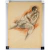 Image 2 : Rita Mount Canadian Charcoal Painting on Paper