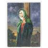Image 2 : Oil on Board Portrait of Saint