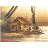 Image 3 : Signed Roger Oil on Board Landscape