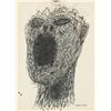 Image 1 : Polish Surrealist Ink on Paper Signed Illegibly