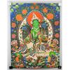 Image 2 : Green Tara Tanka on Cloth