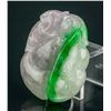 Image 3 : Burma Three Colour Jadeite Carved Pendant