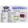 Image 4 : 9.45ct Emerald Cut Red Ruby Gemstone GGL