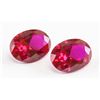 Image 2 : 2.95ct Oval Cut Red Ruby Gemstone GGL 2 PC