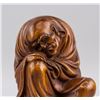 Image 5 : Chinese Boxwood Carved Lohan Statue