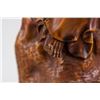 Image 7 : Chinese Boxwood Carved Lohan Statue