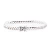 Image 2 : Curb Link Bracelet - 14KT White Gold