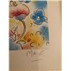 Image 2 : Peter Max "Spring" vintage litho pencil signed