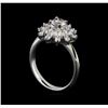 Image 4 : 1.27 ctw Diamond Ring - 14KT White Gold