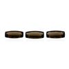 Image 1 : 7.66 ctw. Natural Cushion Cut Smoky Quartz Parcel of Three