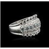 14KT White Gold 0.62 ctw Diamond Ring