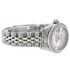 Image 6 : Rolex Ladies Stainless Steel Pink MOP Diamond 26MM Datejust Wristwatch