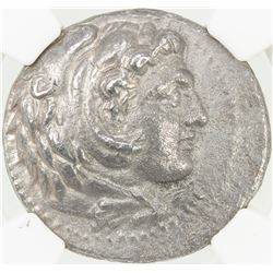MACEDONIAN KINGDOM: Alexander III, the Great, 336-323 BC, AR tetradrachm, ND. EF