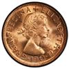 Image 1 : AUSTRALIA: Elizabeth II, 1952-, AE penny, 1953(m). PCGS MS64