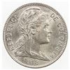 Image 1 : COLOMBIA: Republic, 1 centavo, 1918, low mintage, lamination split error, UNC