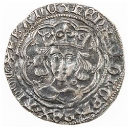 ENGLAND: Henry VI, 1422-1461, AR groat (3.73g), ND (1430-1). VF