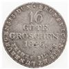 Image 2 : HANOVER: Georg IV, 1820-1830, AR 16 gute groschen, 1826. VF-EF