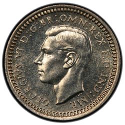 GREAT BRITAIN: George VI, 1936-1952, AR penny, 1937. PCGS graded MS65