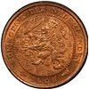 Image 1 : NETHERLANDS: Wilhelmina, 1890-1948, AE 1/2 cent, 1906. PCGS MS65